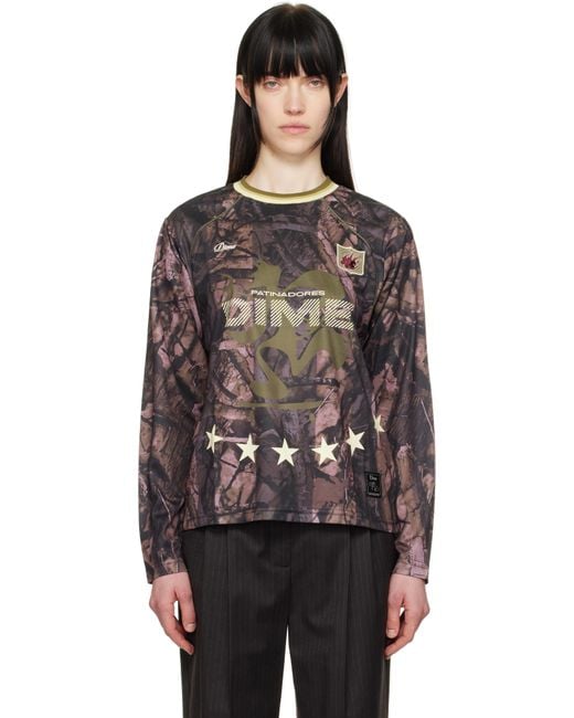 Dime マルチカラー Patinadores Jersey トップス Black