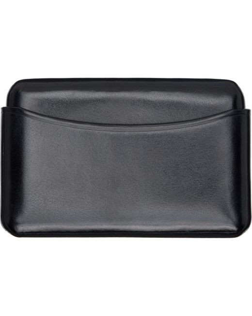 Lemaire Black Molded Card Holder