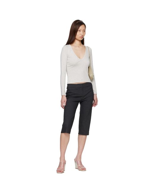 Flore Flore Black Dewi Longsleeve T-Shirt
