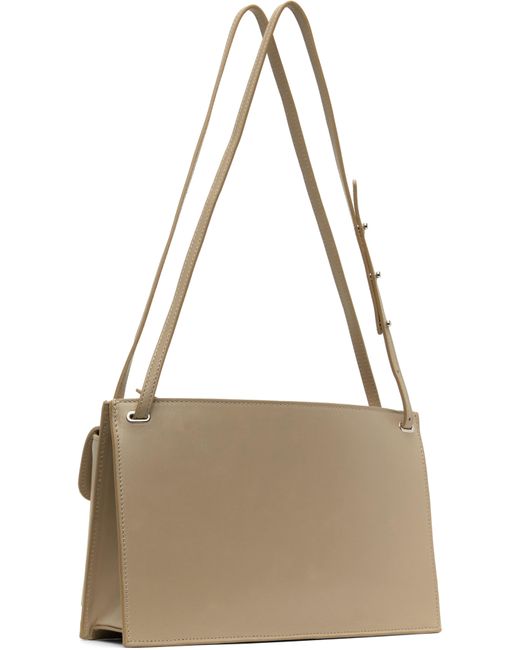 By Far トープ Billy バッグ Metallic