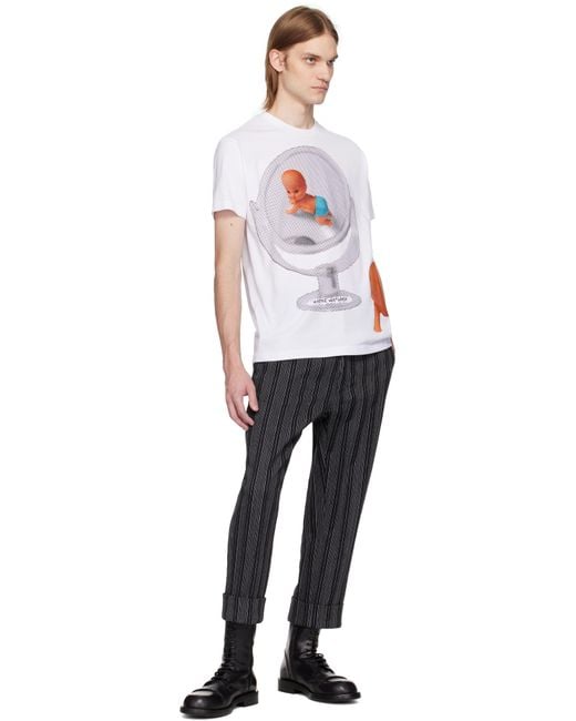 メンズ Vivienne Westwood ホワイト Baby Classic Tシャツ White