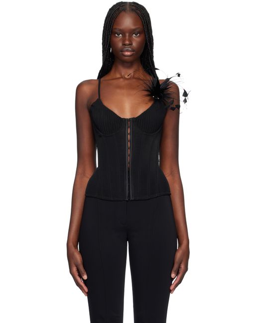 Fanci Club Black Petunia Corset