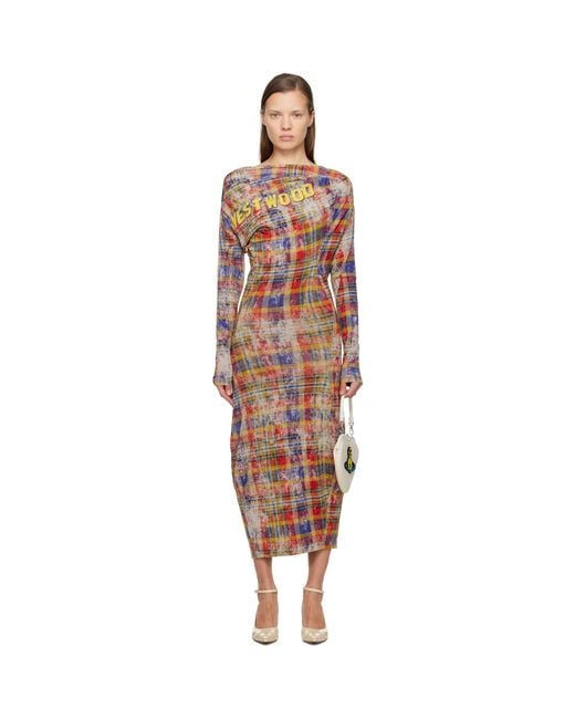 Vivienne Westwood Black Ls Superbo Midi Dress