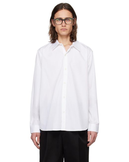 mfpen White Banquet Shirt for men