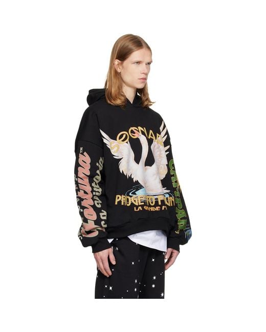 PDF Black Mi 'Progetto Mirabella' Hoodie for men
