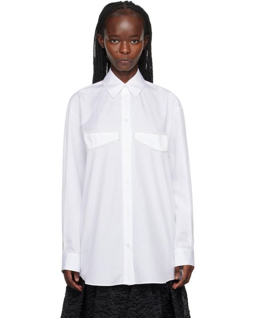 Simone Rocha White Button Shirt