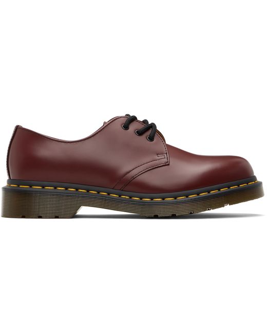 Derbys Oxford 1461 Bourgogne En Cuir Lisse Dr. Martens pour homme en coloris Black