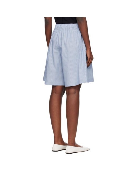 Baserange Blue Claude Shorts