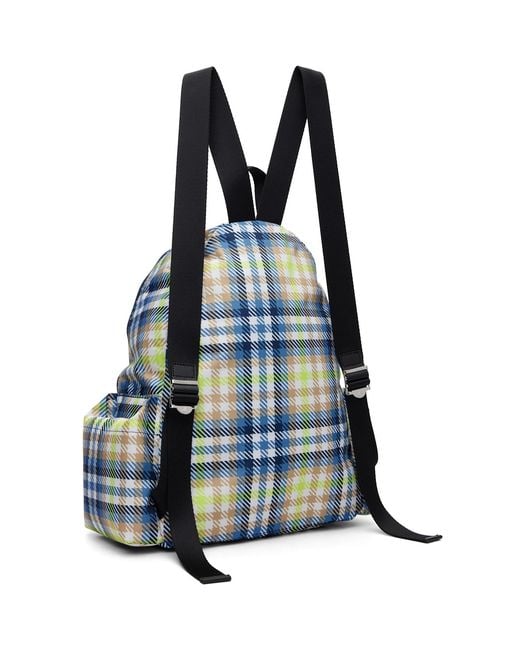 Vivienne Westwood Blue George Backpack for men