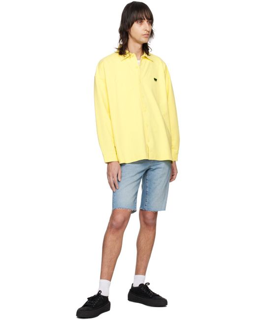 Levi's Yellow Skateboarding Shirt for men