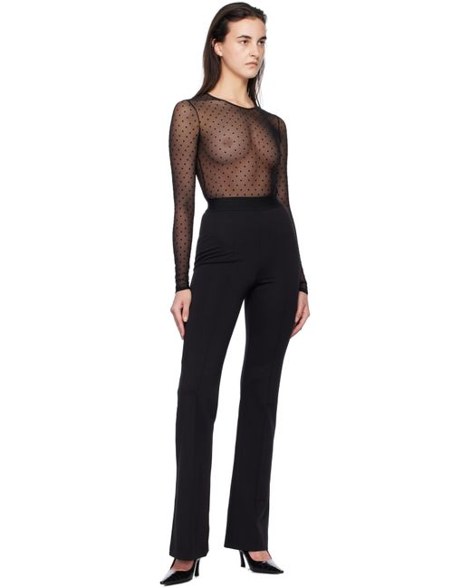 Wardrobe NYC ブラック 水玉 ボディスーツ Black
