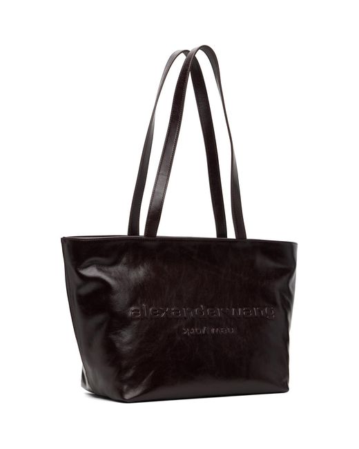Alexander Wang Black Burgundy Punch Medium Tote