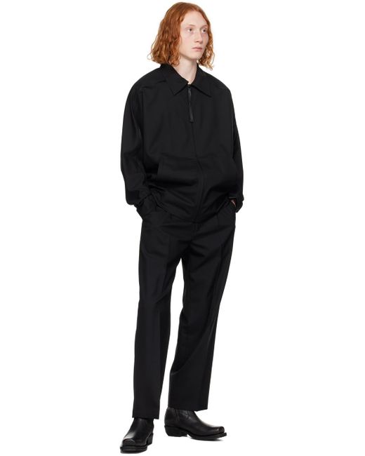 Blouson noir à glissière N. Hoolywood pour homme en coloris Black