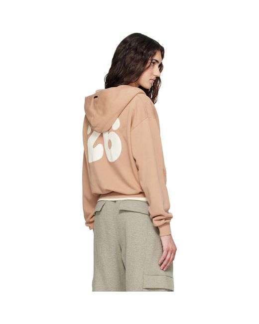 Fear Of God Brown Tan Full Zip Hoodie