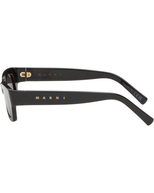 Marni Black Retrosuperfuture Edition Haicli Sunglasses for men