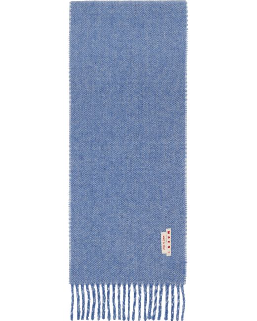 Marni Black Wool Scarf