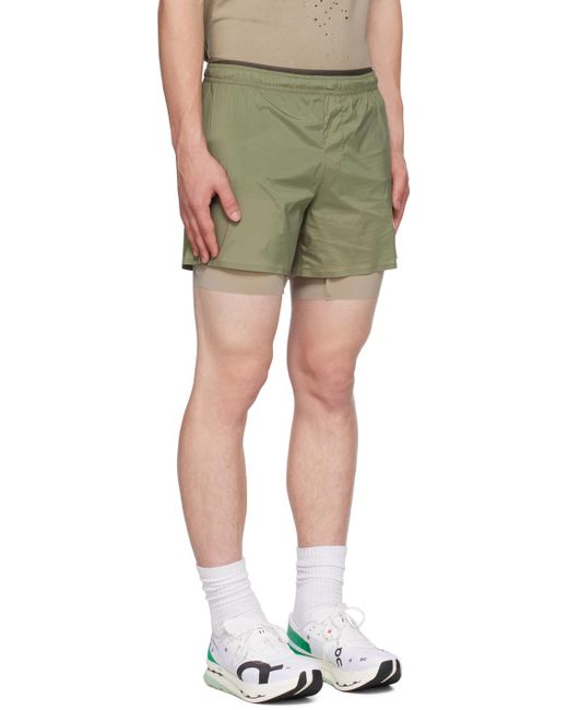 Satisfy Green Techsilk 8 Shorts for men