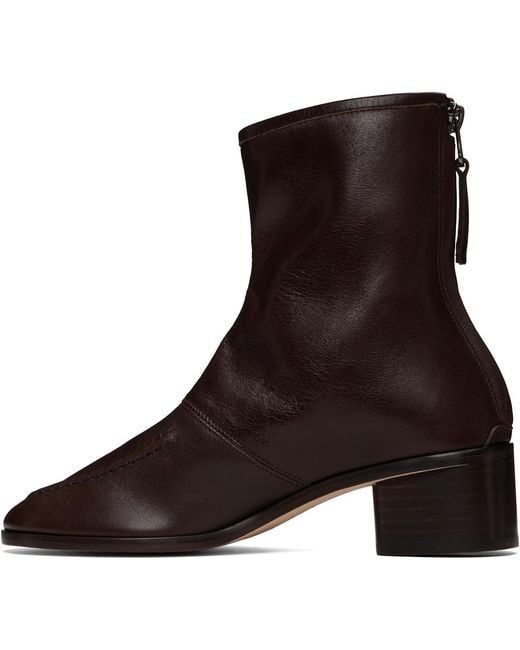 Hereu Brown Juliol Heeled Boots