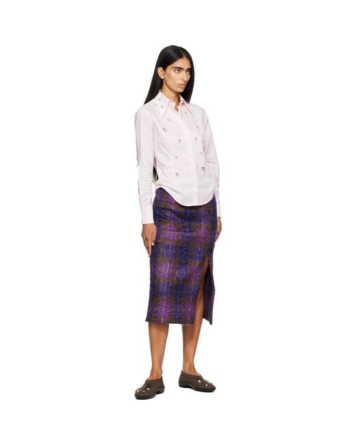 RESCHA White Ssense Exclusive Sharoukan Shirt
