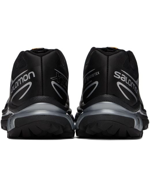 Salomon Black Xt-6 Gore-tex Sneakers