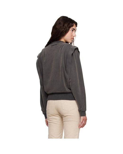 Isabel Marant Black Soldy Sweatshirt