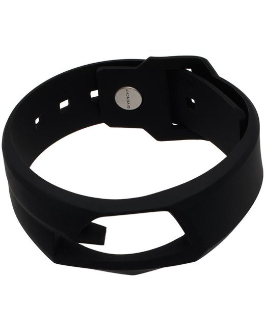 Bracelet noir à découpe giv Givenchy pour homme en coloris Black
