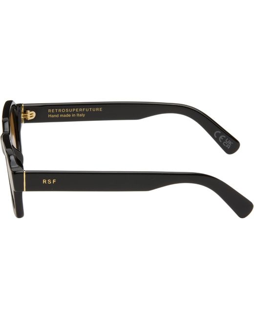 Retrosuperfuture Black Caro Sunglasses for men