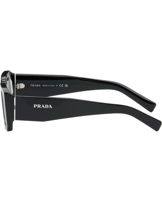 Prada Gray Symbole Sunglasses