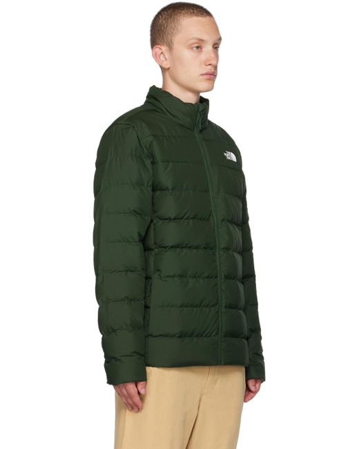 The North Face Green Aconcagua 3 Down Jacket for men