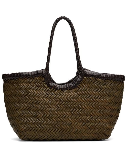 Dragon Diffusion Brown Khaki & Nantucket Small Bag