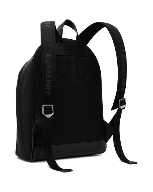Burberry Black Nylon Backpack for men