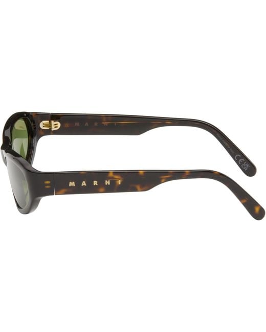 Marni Green Retrosuperfuture Edition Yozamei Sunglasses for men