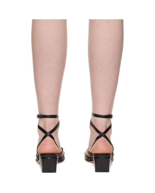 Rag & Bone Pink Gemma Strappy Heeled Sandals