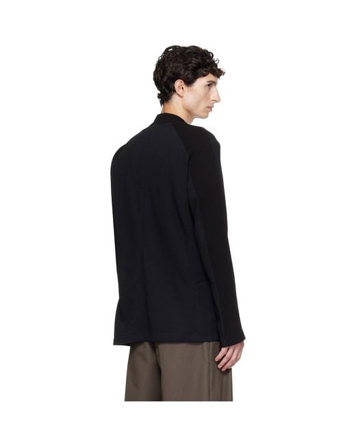 Kiko Kostadinov Black Koru Slim Blazer for men