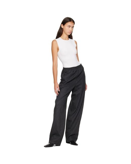 Jil Sander White Ribbed Bodysuit