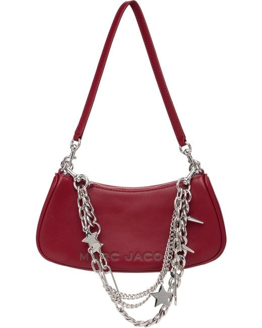 Marc Jacobs Red 'The Star Charm Shoulder' Bag
