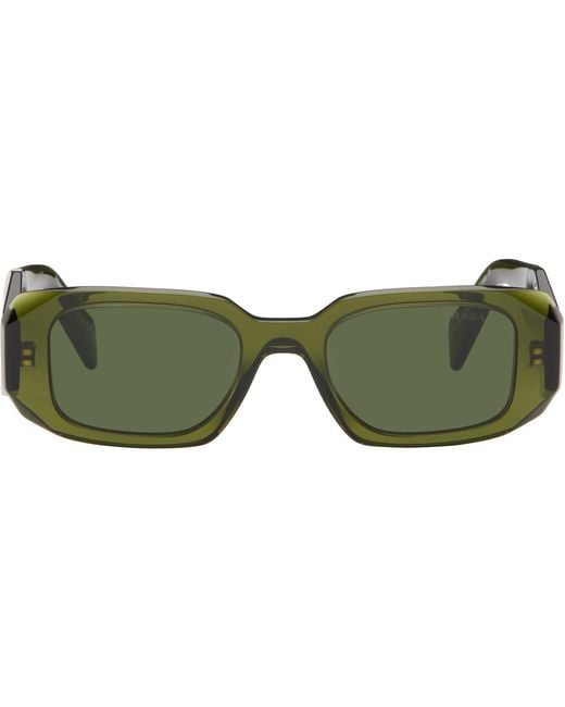 Prada Green 'Prada Symbole' Sunglasses