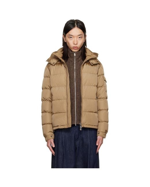 Moncler Blue Maya Short Down Jacket for men