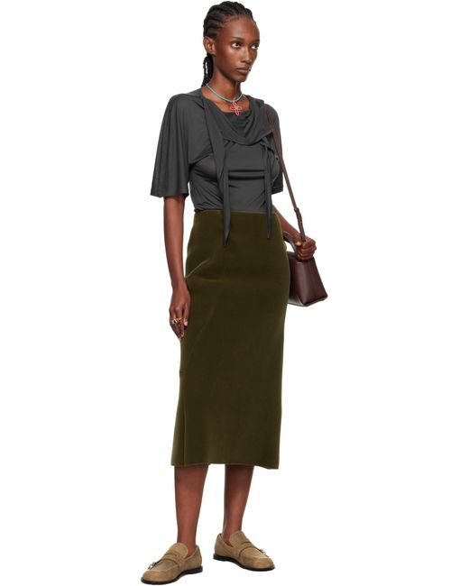 J.W. Anderson Black Tan Biker Loafers