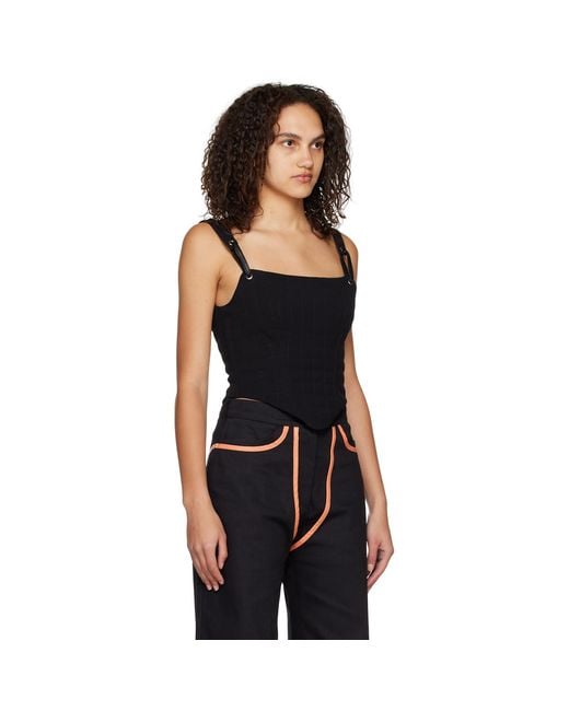Paris Georgia Black Lottie Tank Top