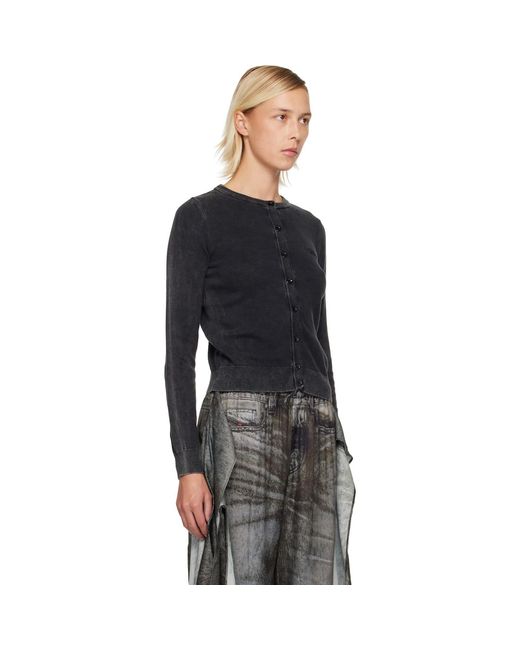 DIESEL Black M-Bethanie Cardigan