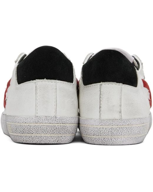 DIESEL Black Off-white S-leroji Low Sneakers for men