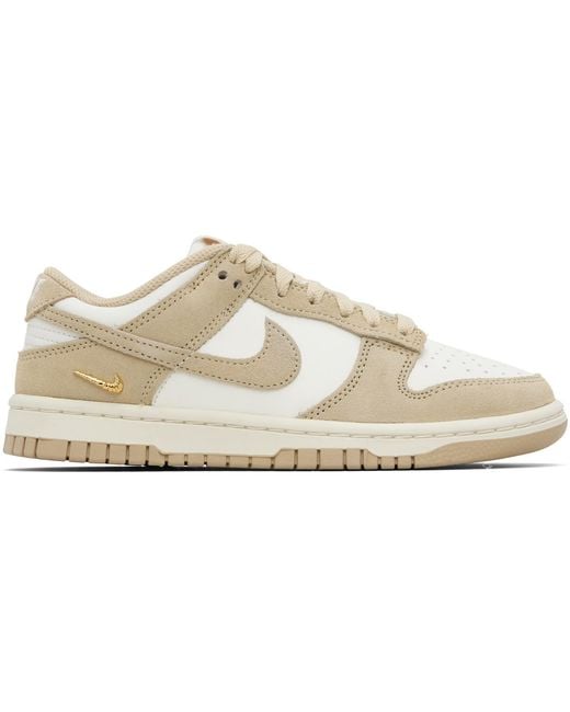 Nike Black Off- Dunk Low Suede Sneakers