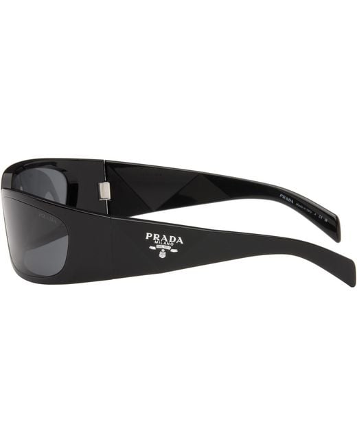 Prada Gray 'Prada Symbole' Sunglasses