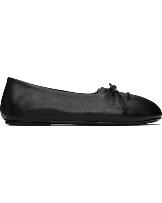 Marsèll Black Girella Ballerina Flats