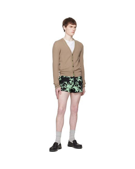 Dries Van Noten Black Leather Loafers for men