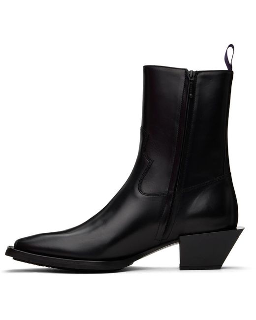 Eytys Black Luciano Boots for men