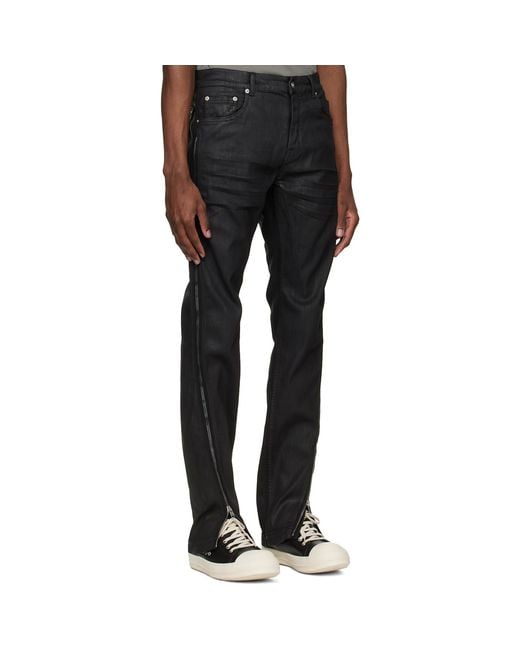 Rick Owens Black Temple Vega Jeans for men