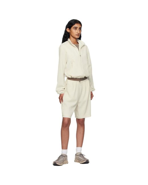 On Shoes White Track Jacket