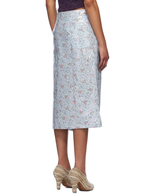 Bless Black Smlxl Rain Skirt Midi Skirt